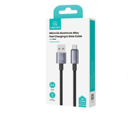 USAMS Kabel USB na Micro-USB 2A 1,2m Fast Charging stalowy - 1569049 - zdjęcie 5
